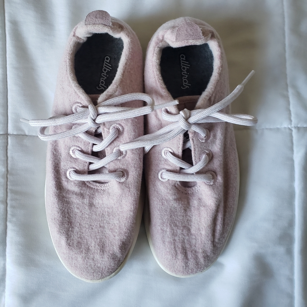 All Birds Limited Edition Blush Pink Tusk Dusk Sz 7